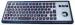 Brushed backlight industrial metal trackball keyboards for industrial & military