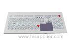 108 key IP65 industrial membrane waterproof keyboard with touchpad & keypad