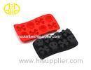 Durable Christmas Gifts Food Grade Silicone Guitar Ice Cube Tray black