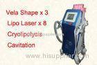 Vertical Lipo Cryolipolysis Freeze Fat Machine / Cellulite Removal Equipment