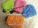 Machine Washable Chenille Wash Mitt , Easy Dusting Microfibre Super Mitt