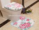 Slip-resistance eco-friendly acrylic 2 Piece Bath Mat Set washable for toilet