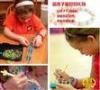 DIY Bracelet Rainbow Loom Rubber Band , blue Loom And Hook Tools