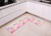 Home decoration anti-slip acryic tufted Kitchen Floor Mats , 45120cm