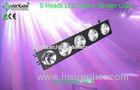 Full DMX512 Control Clear Lens And Frost Lens Optional 5pcs*10w RGB 3in1 Matrix Blinder Light