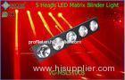 5 Heads 10W RGB 3in1 COB LED Multicolored Effect Matrix Blinder Light With DMX Control