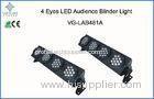 RGB 3 Basic Colors Stage LED Par Can Lights LED Audience Blinder Light 48pcs 4 Eyes