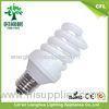 Halogen Tube Full Spiral Energy Saving Light Bulbs 12w / 15w For Home Decoration