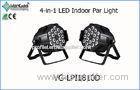 RGBW 4in1 18pcs 10W Indoor Energy-saving LED Par Can Lights for Entertainment / Wedding Lighting