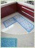 Washable decorative kitchen floor mats