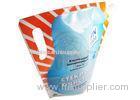 4L Detergent Stand Up Pouches With Spout And Handle , printed stand up bag