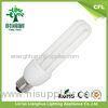 18 Watt 3000H 2U Shaped Fluorescent Light Bulbs , Compact Fluorescent Lamps With CE RoHs