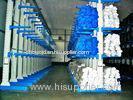 Long Span Cantilever Storage Racks , Single / Double Sided High Density Racking System