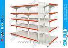 Wire Mesh Supermarket Display Shelves Two Sided for Grocery Malls
