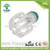 E27 / B22 / E14 CFL Raw Material 6U Lotus Half Spiral Lamp CFL Bulb t2 t3 t4 t5