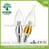 Aluminum Allo 3w 4w Party B22 LED Candle Light Bulbs With Glass Cover