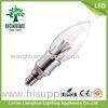 Decorative Candelabra e27 / b22 / e14 Led Light Candle Bulbs With Aluminum Holder