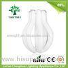 High Power Mixed Powder T4 45W Lotus CFL Glass Tube / Compact Fluorescent Bulbs E27