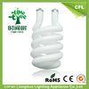 High Lumen Half Spiral 14mm CFL Glass Tube , Triple Tube Compact Fluorescent