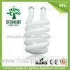 High Lumen Half Spiral 14mm CFL Glass Tube , Triple Tube Compact Fluorescent