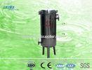Home Water Purification SS304 / SS316 Bag Filter For Water Treatment