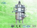 Stainless Steel Manganese Sand Filter Tank With PLC System 2 Inch Diameter