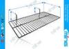 Custom Slatwall Retail Display Baskets Wire Shelf with Square Base
