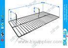 Custom Slatwall Retail Display Baskets Wire Shelf with Square Base