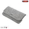 Comfort Felt Fabric Wallet Cell Phone Cases For iPhone 6 , tear-resistant