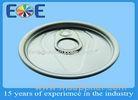 Steel Easy Open Can Lids 65mm Metal Container With Lubricant Oil Lid