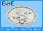 Food Canned Steel Easy Open Can Lids Pack 300# 73mm For Tomato Paste