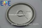 Coffee EOE Beverage Can Lids , Beer Can Easy Open End With Safe Rim