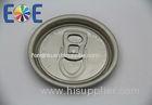 63mm Coffee Plastic POP Top Can Lid , Full Open Easy Open End