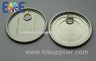 401# 99mm Aluminium Easy Open Can Lids For Plastic Can , Beer Can Lids