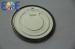 Customized 83mm Food Grade EOE POP Top Can Lid For Coffee / Pet Can Lids
