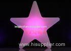 Durable Pink ED Mood Lighting LED Table / Desk Lamp Rechargeable Light Up Stars