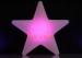 Durable Pink ED Mood Lighting LED Table / Desk Lamp Rechargeable Light Up Stars