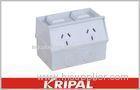 IP53 3 Pin Outlet Weatherproof Switch Socket Flush Mount for Power Supply