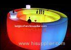 Nightclub Round LED Party Furniture , Removable Glowing Led Bar Table UL BS GS SAA
