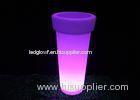 Polyethylene LED Lighted Ice Bucket With Lids For KTV , Wedding , Corporation Event