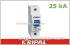 25KA MCB 240V Circuit Breaker1 Polewith High Breaking Capacity