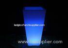 Personalized Shinning Led Ice Bucket For Indoor And Outdoor / LED Wine Display