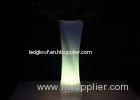 Disposable Plastic PE Champagne LED Ice Bucket For Disco , Pub , Salon , SPA