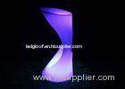 Decoration Led Bar Stools With Remote Control For Coffee Shop / Club Party Wedding