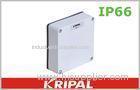 IP66 Outdoor Junction Box Enclosure / Small Weatherproof Junction Box