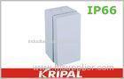 UV resistant PVC Junction Box Enclosures IP66 Junction Boxes For Lighting