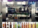 Soda Water / Beverage Filling Equipment , 500ml Industrial Filling And Capping Machine