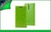 Green High Glossy Finish Sony Leather Cases Wallet Type , Sony Xperia S Case