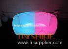 Big Decorative LED Lounge Chair With 4 RGB Mutil Color For Wedding , Conference