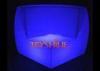 Rechargeable LED Sofa Furniture , Illuminated Bar Stools With 4 RGB Multi Color